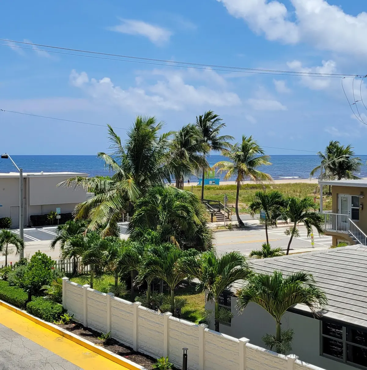 Balcony Ocean View at 525 N Ocean Boulevard 423, Pompano Beach