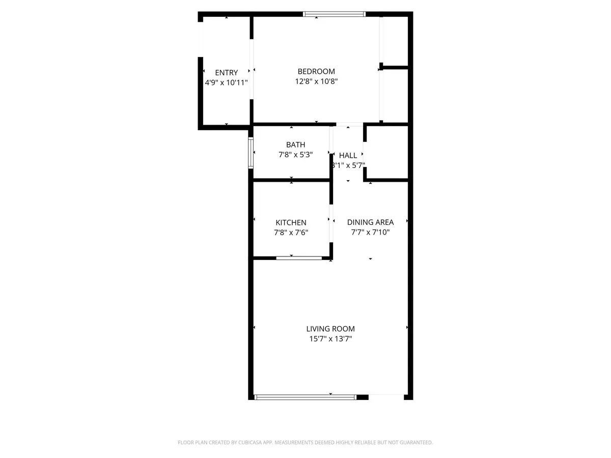 Floor Plan at 1980 Sunset Avenue 7, Lake Worth Beach