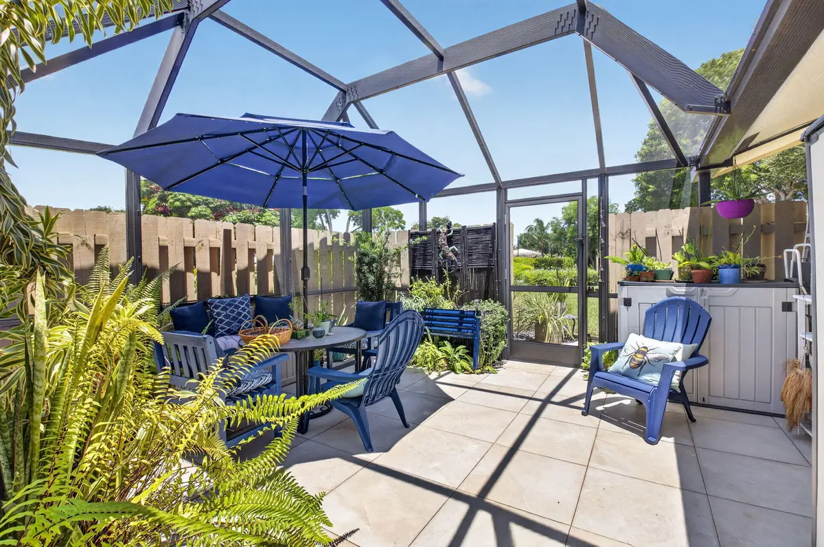 SCREENED PATIO SECTION at 872 NW 29TH Avenue B, Delray Beach