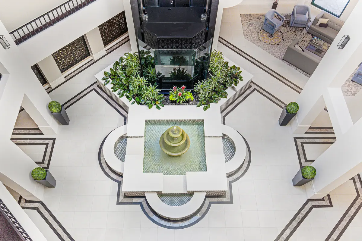 Building-Lobby at 100 SE 5th Avenue 412, Boca Raton