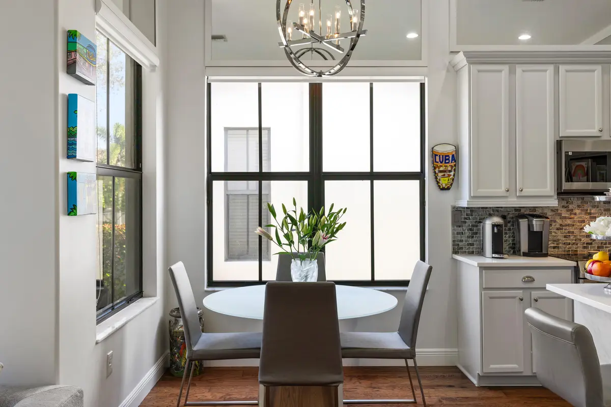3644 CLOSE UP KITCHEN TABLE AND WINDOWS at 3644 NW 85TH Avenue, Cooper City