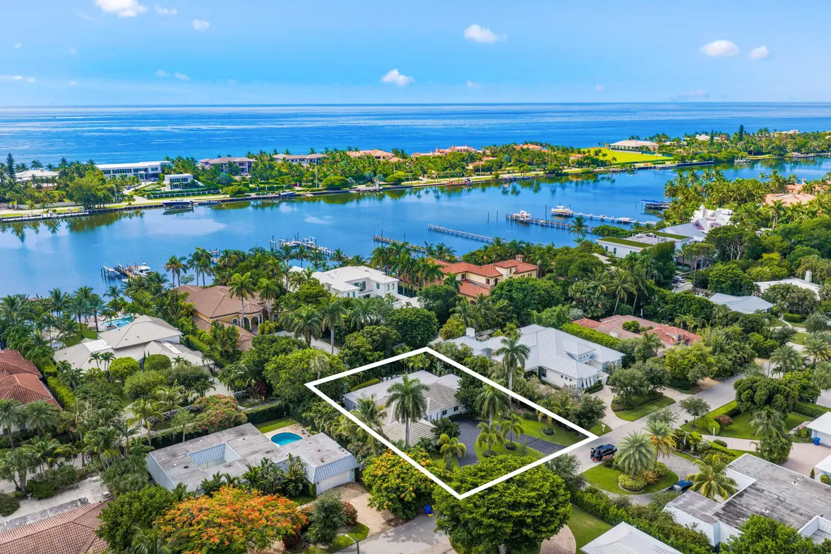 Aerial at 1386 S Atlantic Drive, Lantana