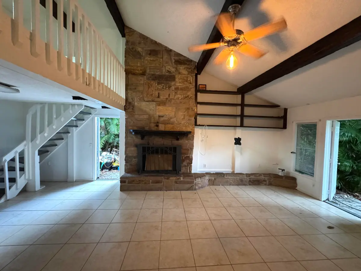 Living Room w Loft at 8975 Burma Road, West Palm Beach