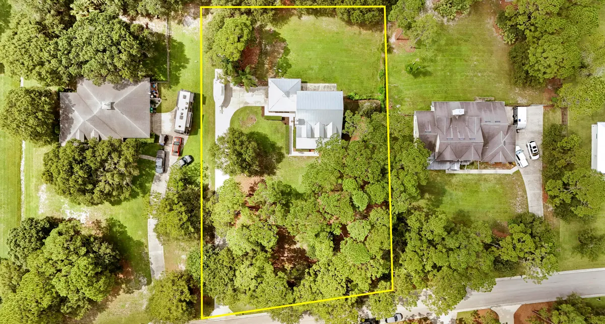 Aerial of Lot at 10635 Pine Needle Drive, Fort Pierce