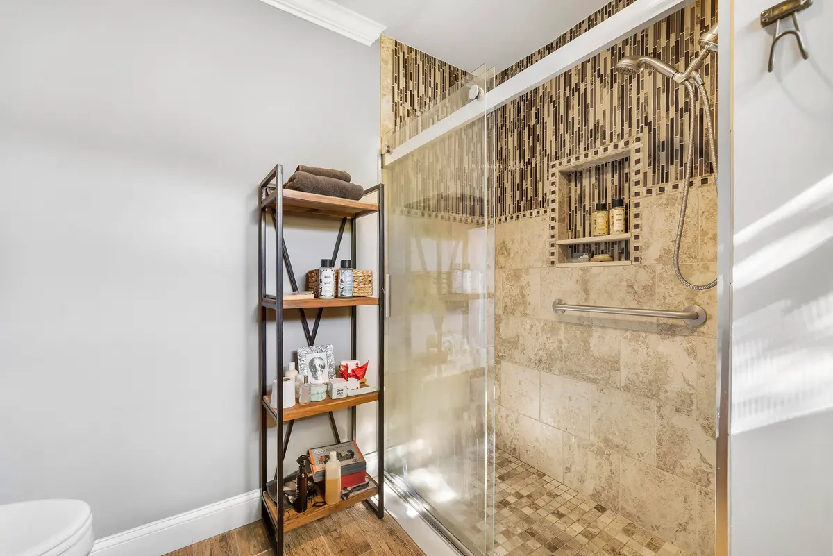 Master shower at 13144 Eastpointe Way, West Palm Beach