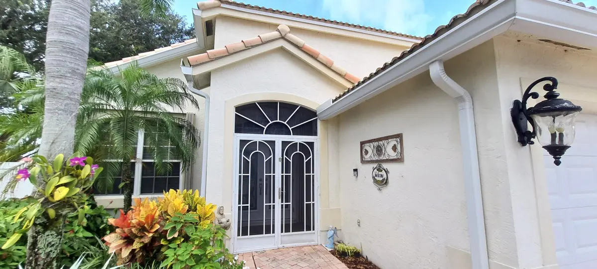 Entrance at 7628 Eagle Point Drive, Delray Beach