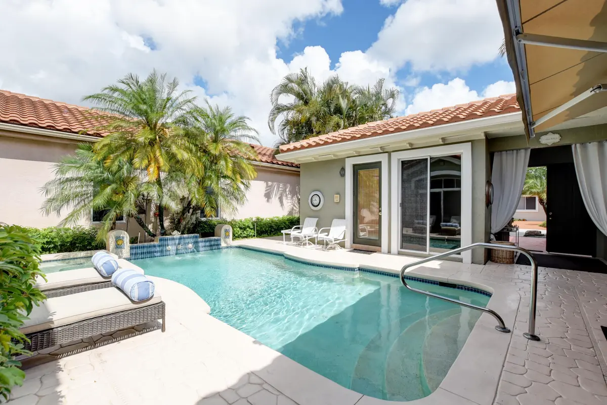 Pool Courtyard at 6342 NW 23rd Street, Boca Raton