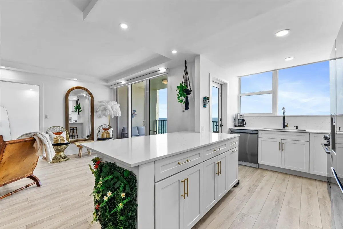 OCEAN VIEW KITCHEN at 1237 HILLSBORO MILE 604, Hillsboro Beach