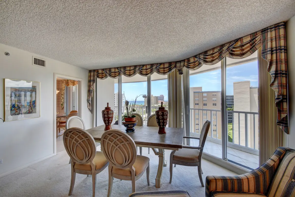 dining view at 3210 S Ocean Boulevard 903, Highland Beach