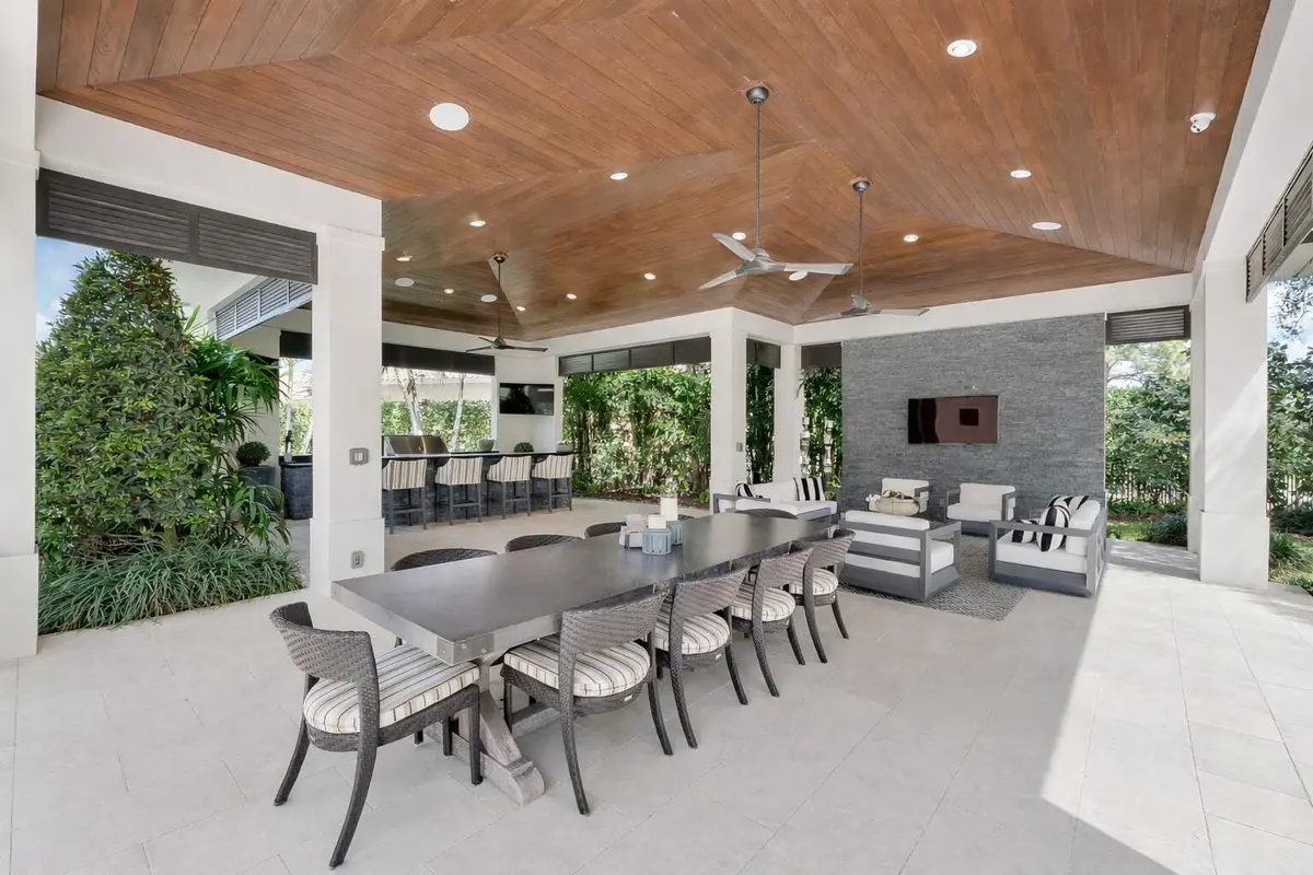 Covered Patio Edit 1 at 9840 BAY LEAF Court, Parkland