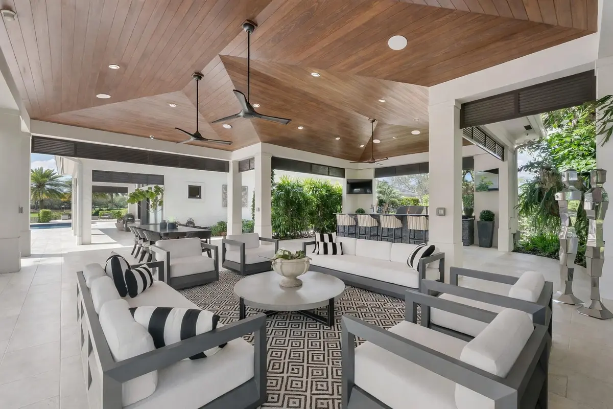 Covered Patio 3 at 9840 BAY LEAF Court, Parkland
