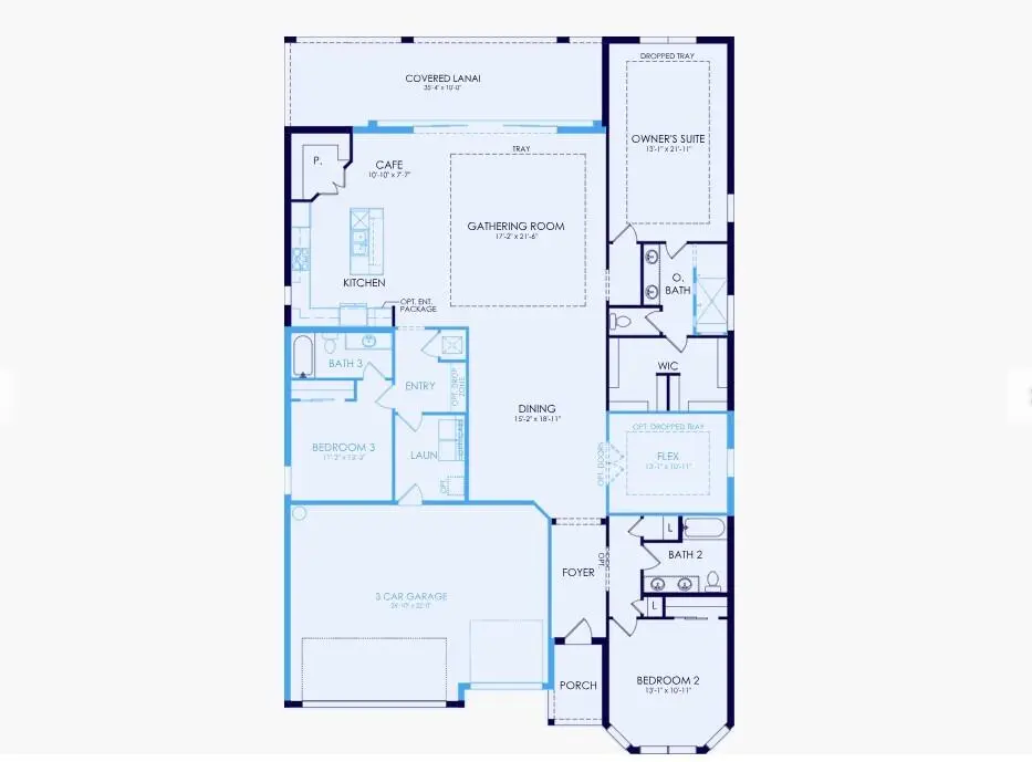 276 Easley floorplan at 10281 SW Highpointe Drive Easley 276, Stuart