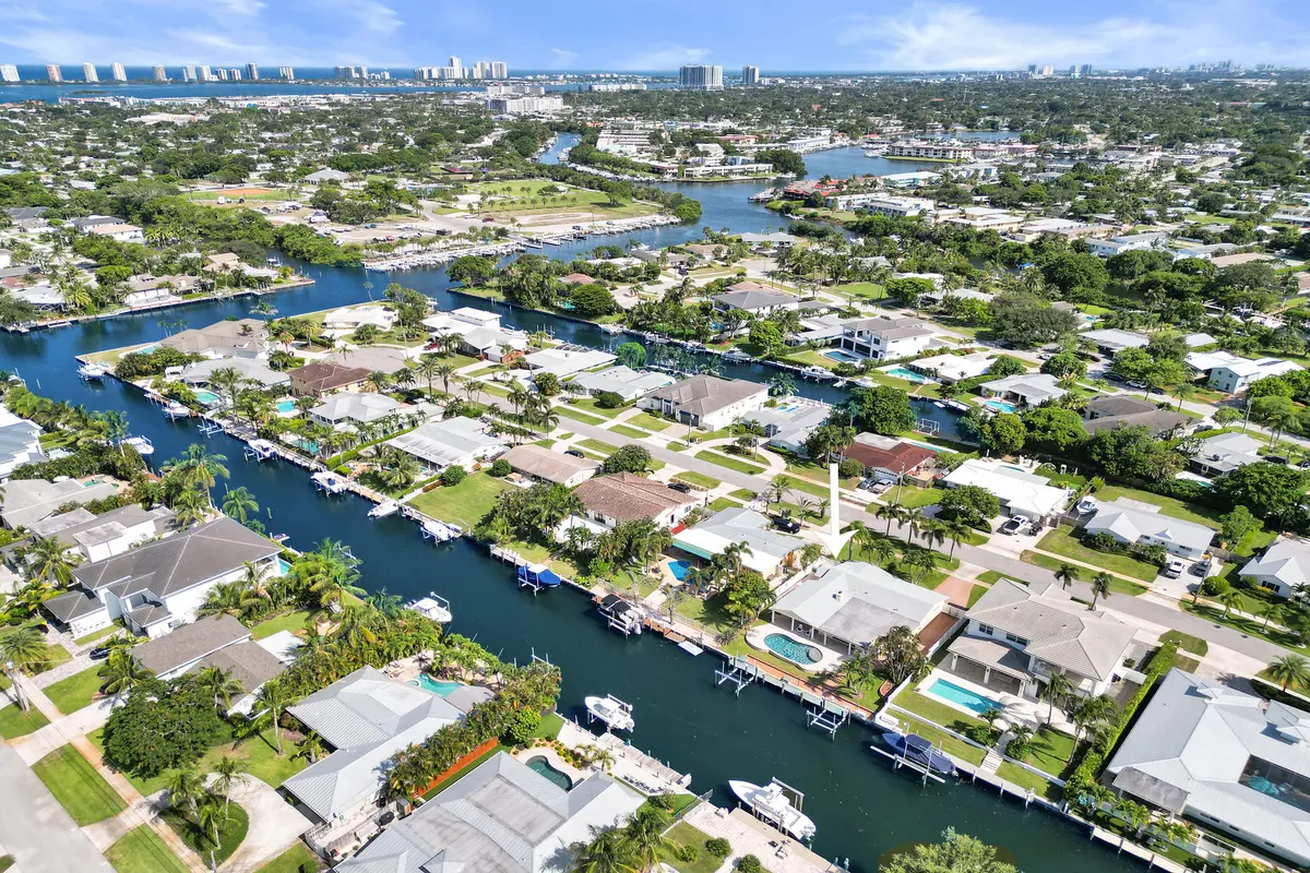 Aerial View at 733 JACANA Way, North Palm Beach