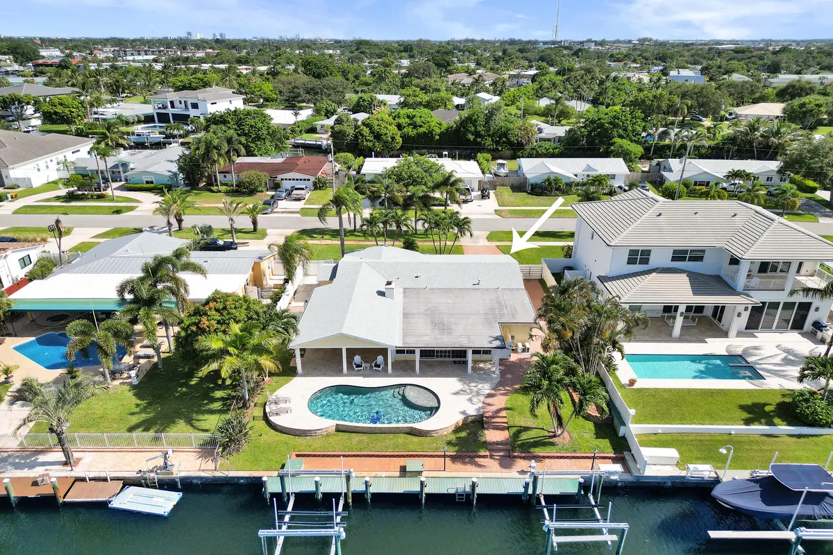 Aerial View at 733 JACANA Way, North Palm Beach