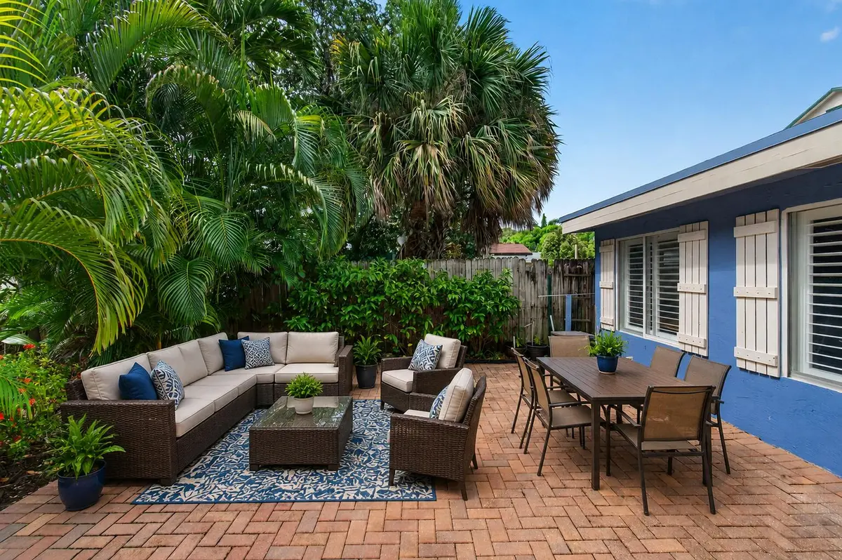 Patio at 227 N M Street, Lake Worth Beach