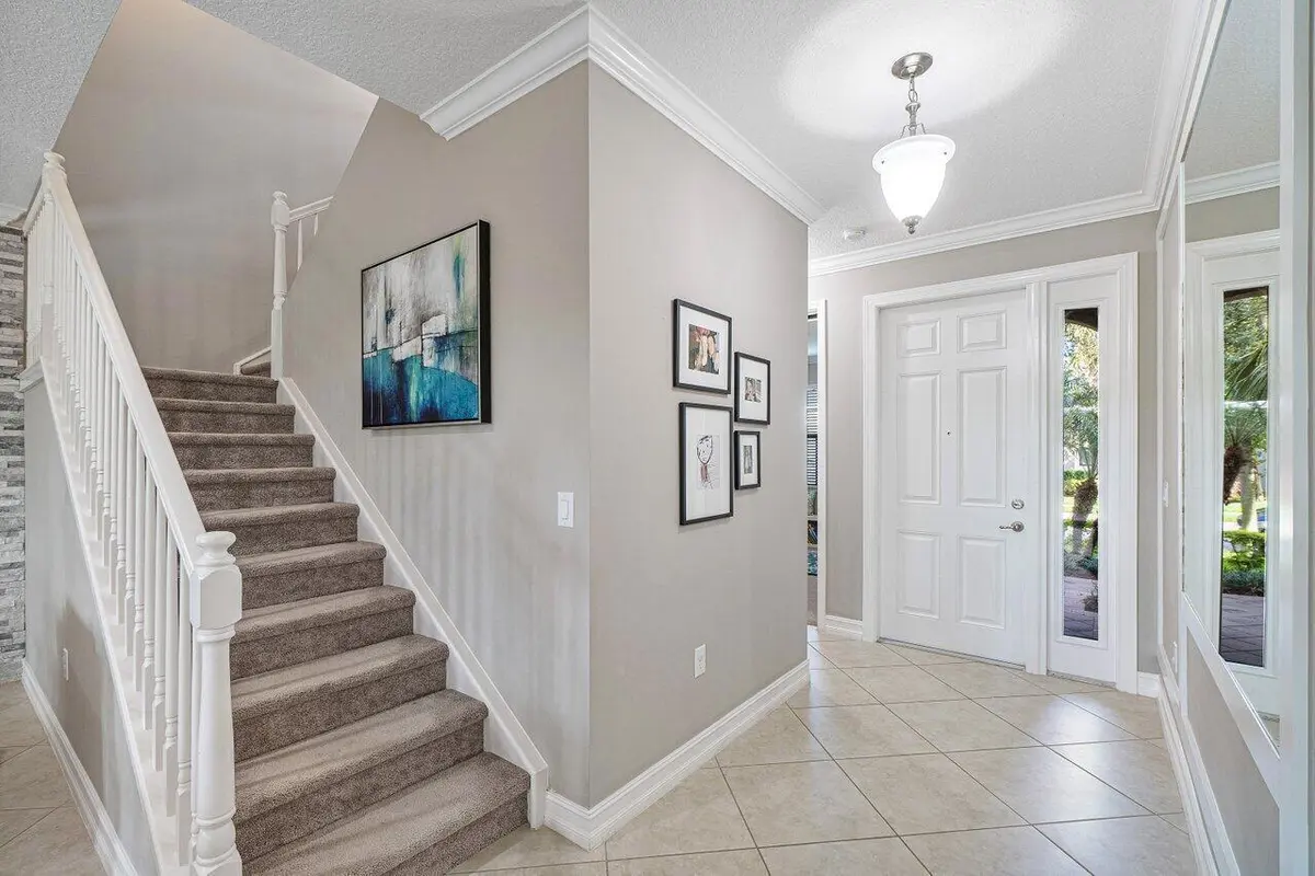 Foyer at 14160 Rock Salt Road, Delray Beach
