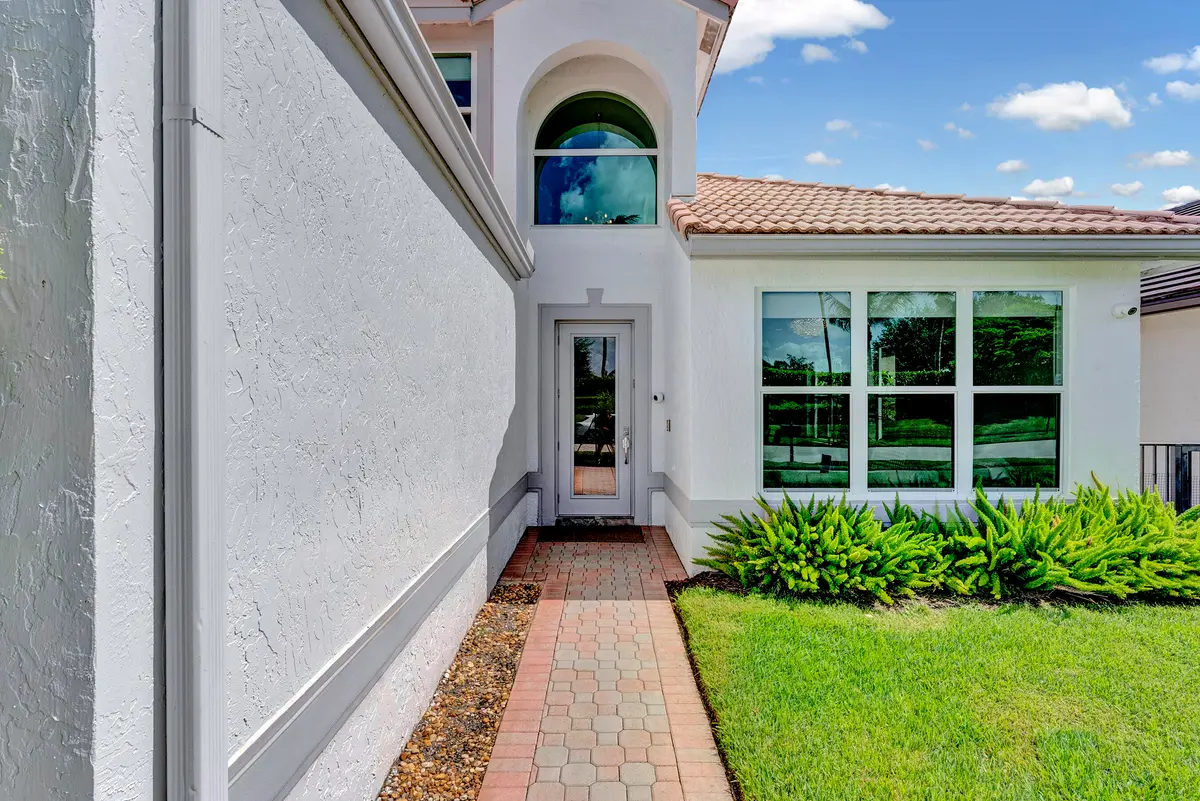 Front Entry Walkway at 7634 MONARCH Court, Delray Beach