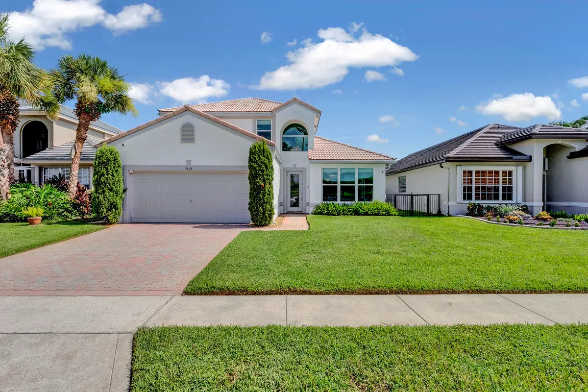 Front Exterior at 7634 MONARCH Court, Delray Beach