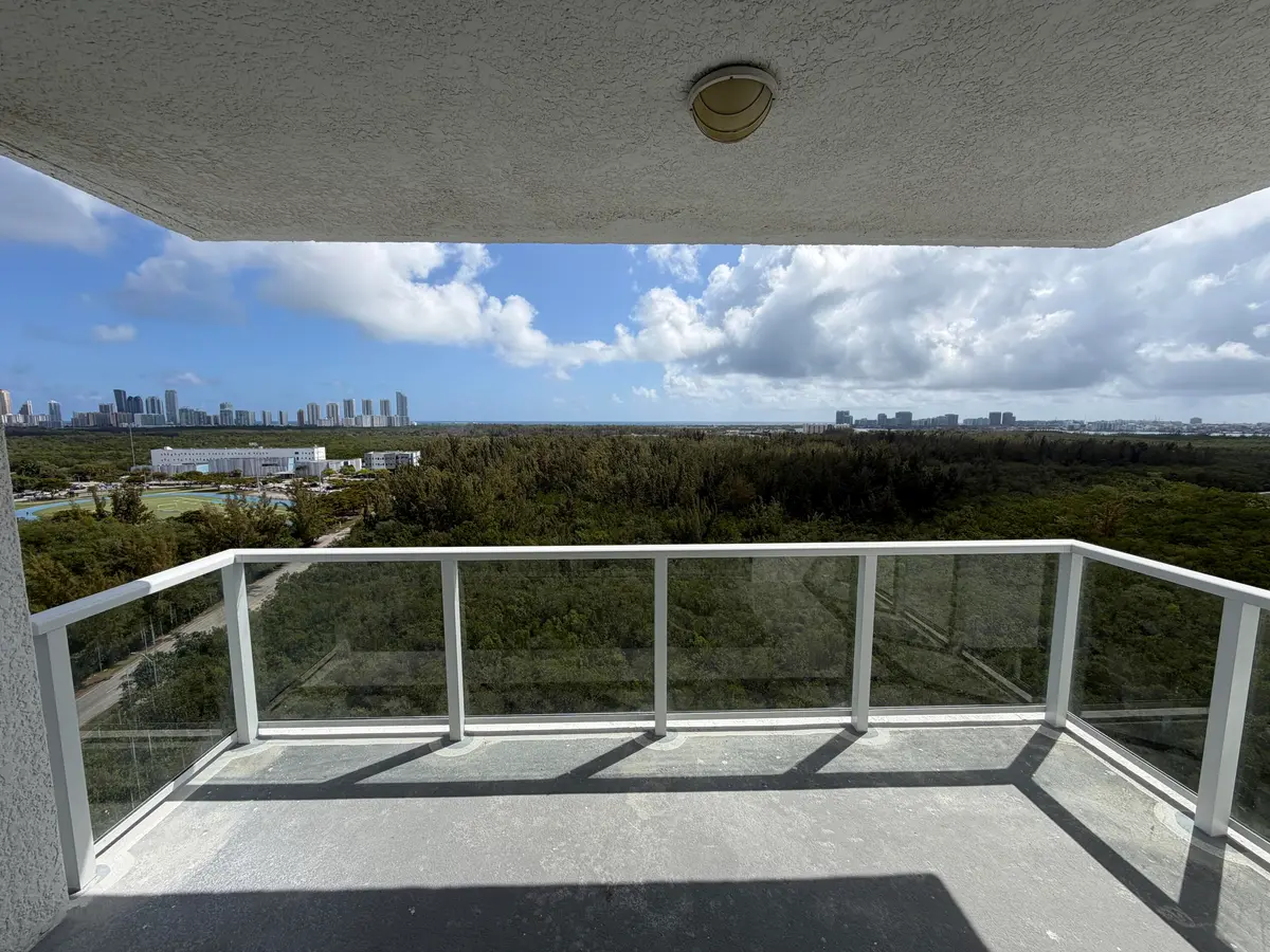Balcony at 15051 Royal Oaks Lane 1603, North Miami