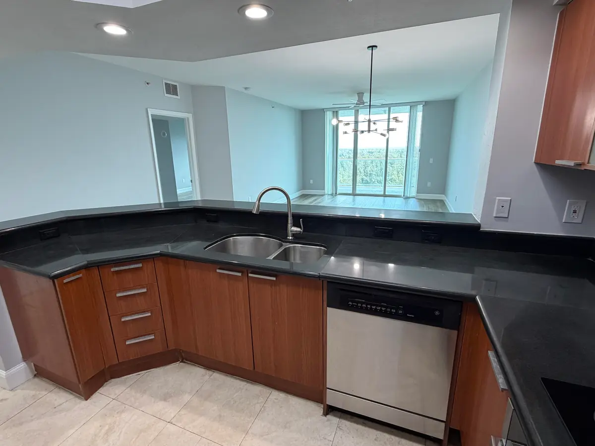 Kitchen at 15051 Royal Oaks Lane 1603, North Miami