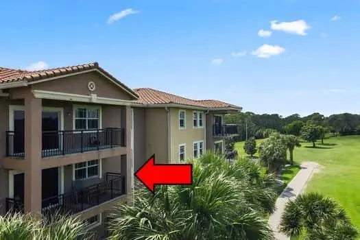 Linkside balcony at 4190 Gator Greens Way 35, Fort Pierce