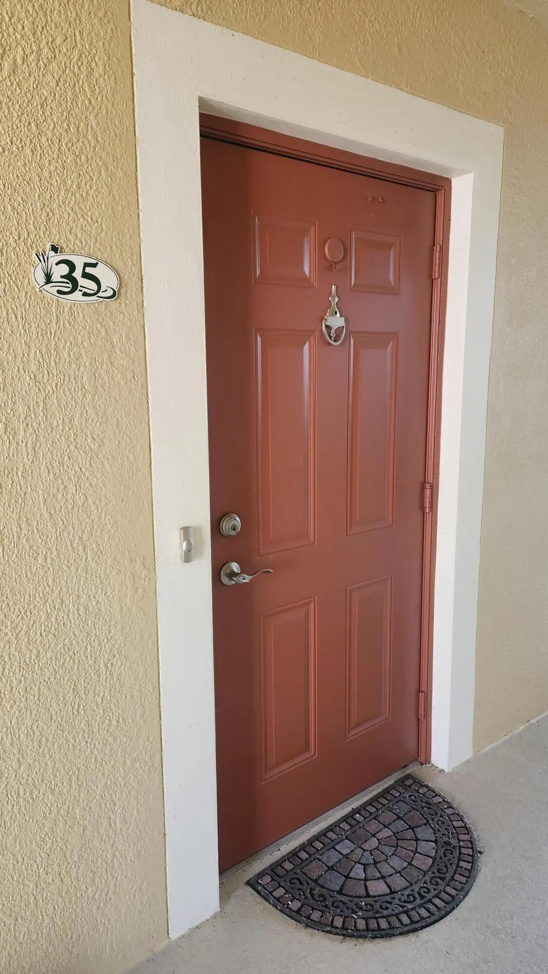 Front Door at 4190 Gator Greens Way 35, Fort Pierce