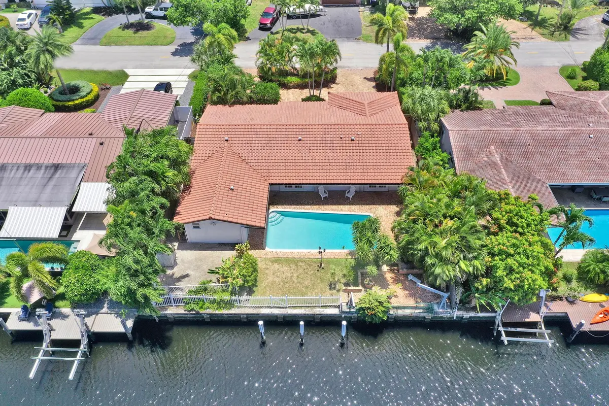 3 Aerial. Back at 1451 NE 53RD Court, Fort Lauderdale