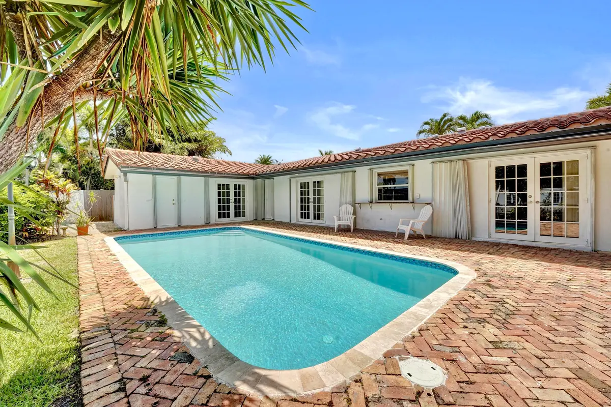 8 Back and Pool at 1451 NE 53RD Court, Fort Lauderdale