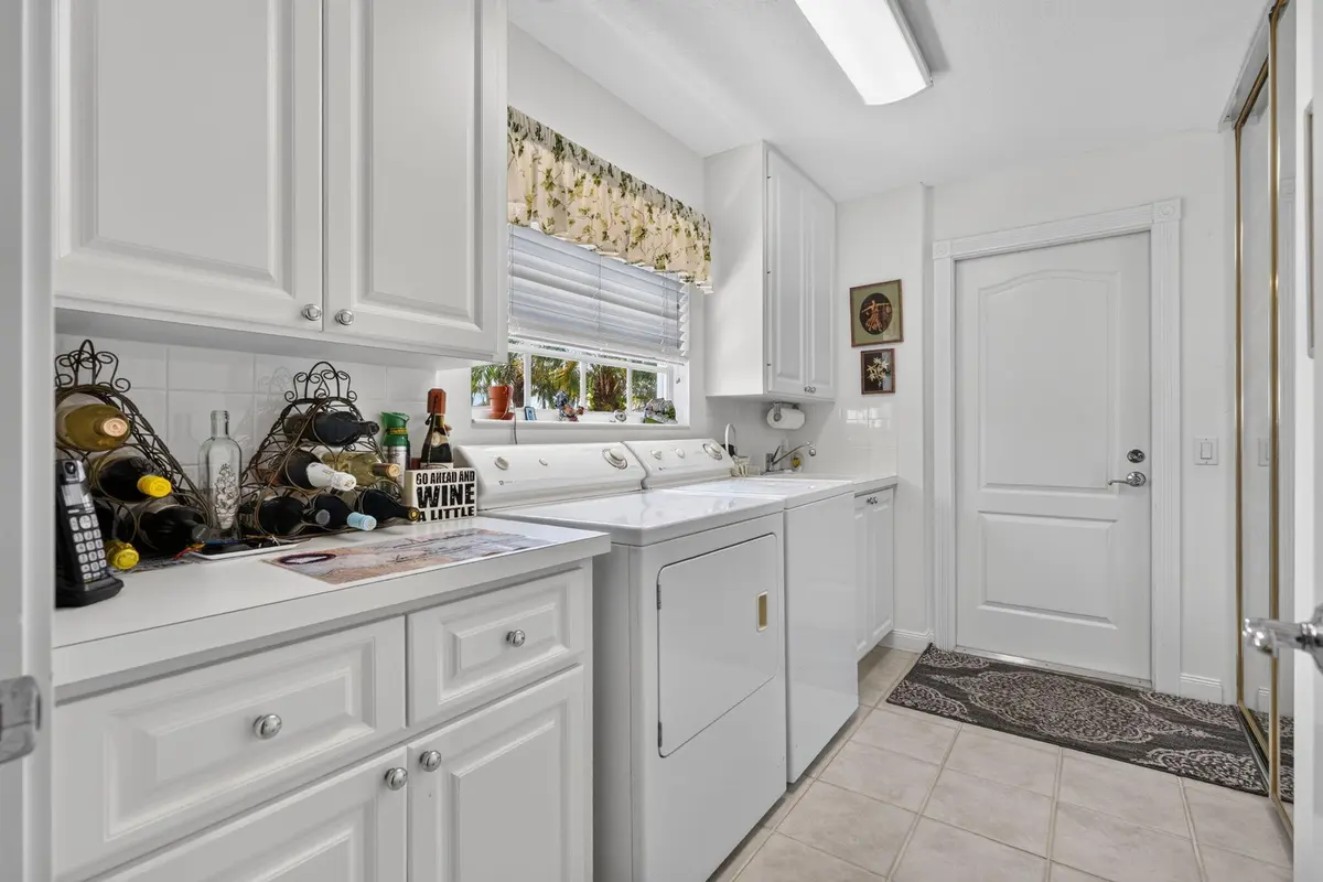 Laundry Room at 3483 SE CORMORANT Place, Hobe Sound