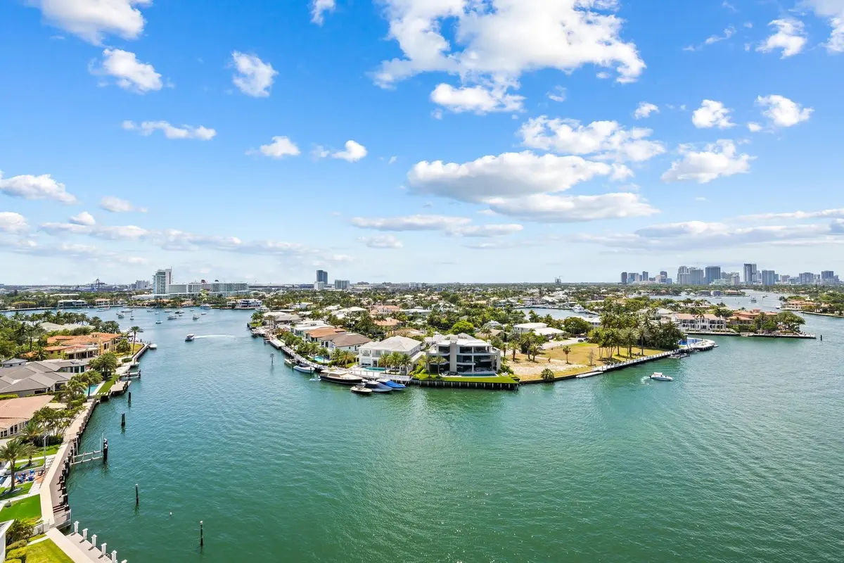 Aerial View at 3055 Harbor Drive 1403, Fort Lauderdale