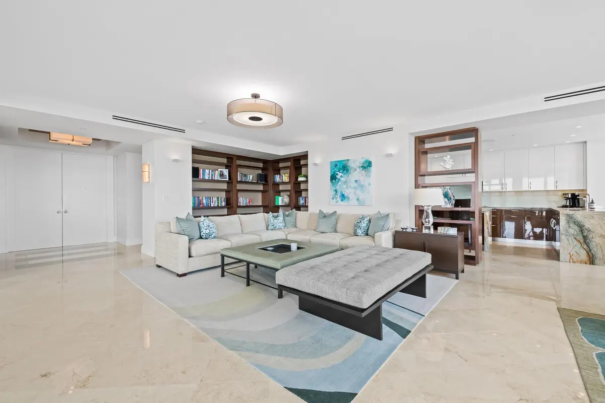 Living Room at 3055 Harbor Drive 1403, Fort Lauderdale