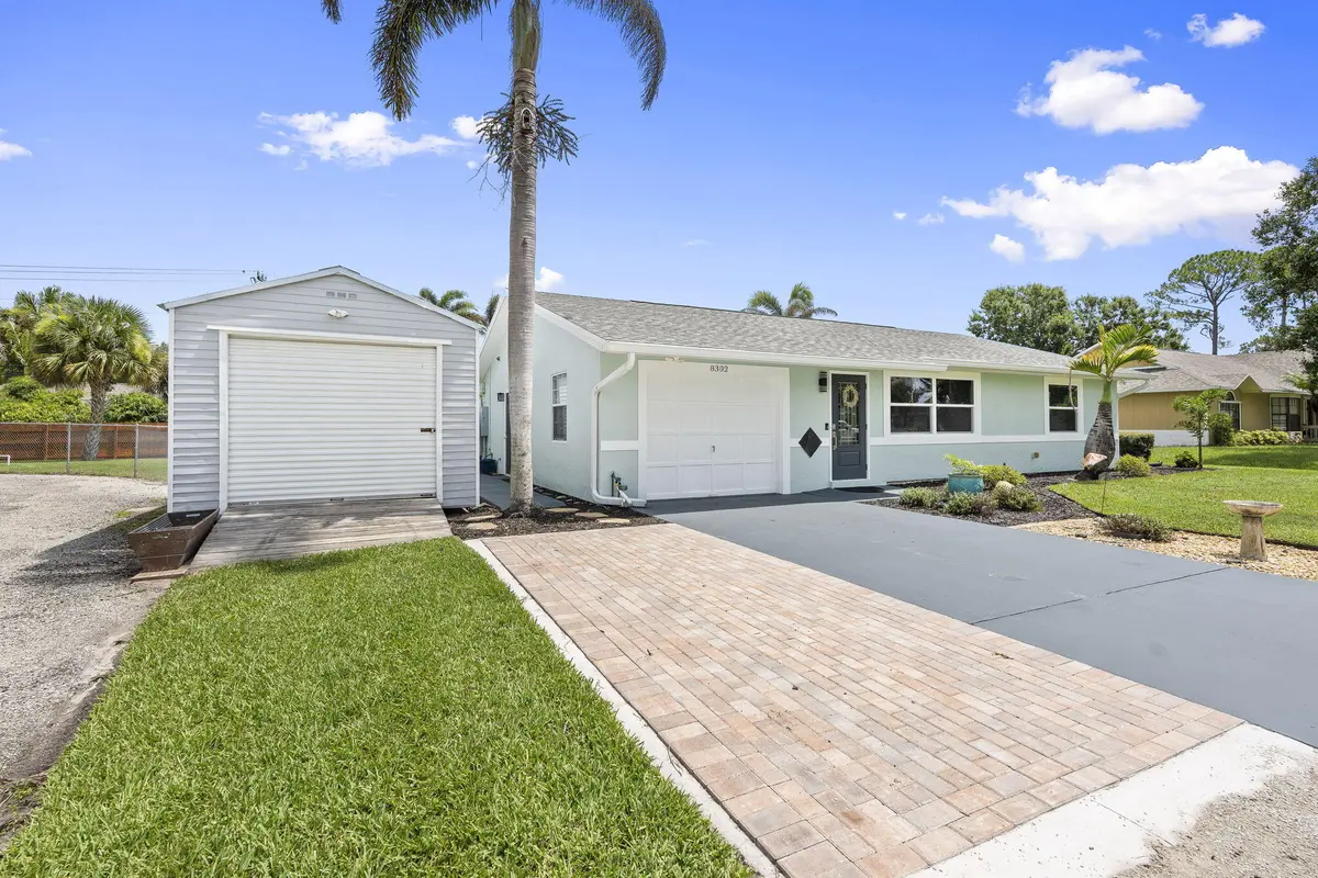Front of Home at 8302 PENNY Lane, Fort Pierce