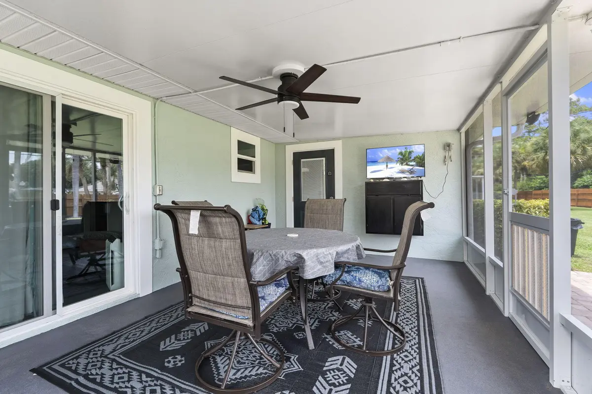 Screened Porch at 8302 PENNY Lane, Fort Pierce
