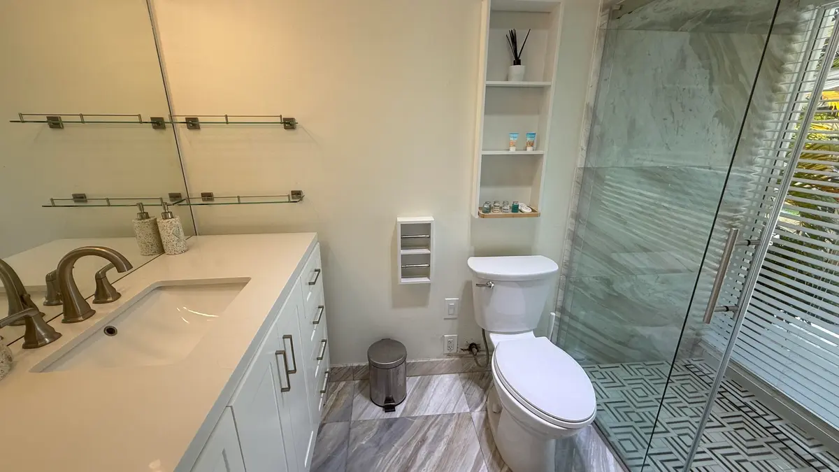Primary bathroom at 1526 Cormorant Road, Delray Beach