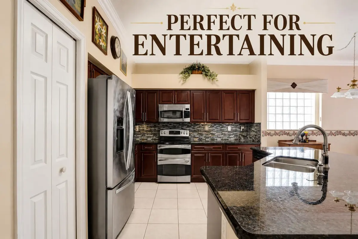 Kitchen at 7651 Normande Court, Margate