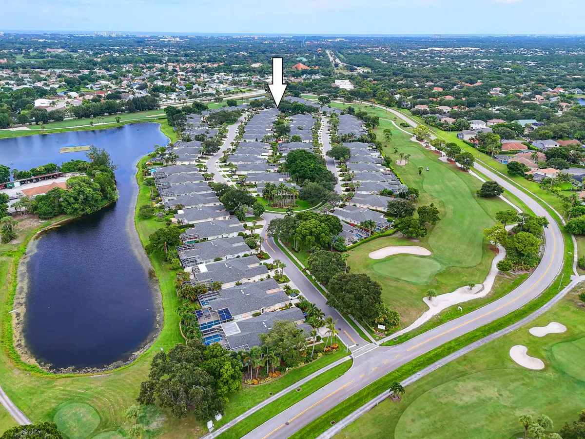 Aerial View at 198 Brier Circle, Jupiter