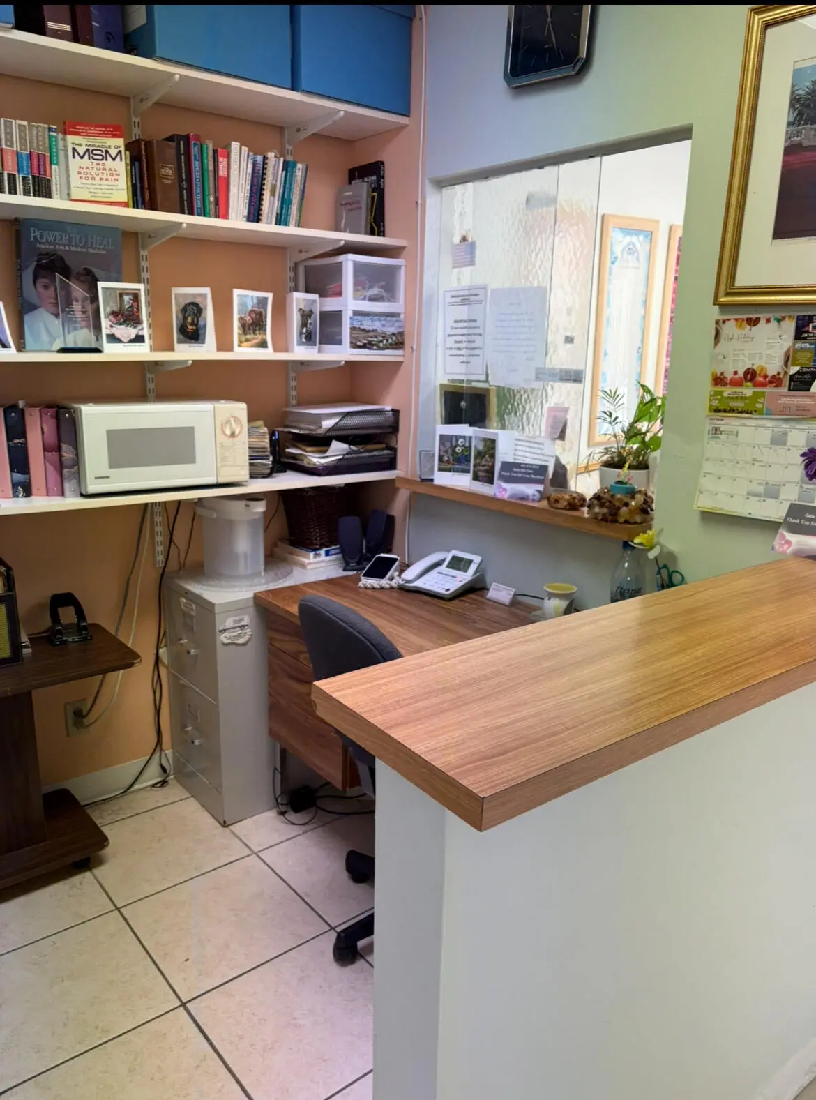 reception area at 16244 S Military Trail 120, Delray Beach