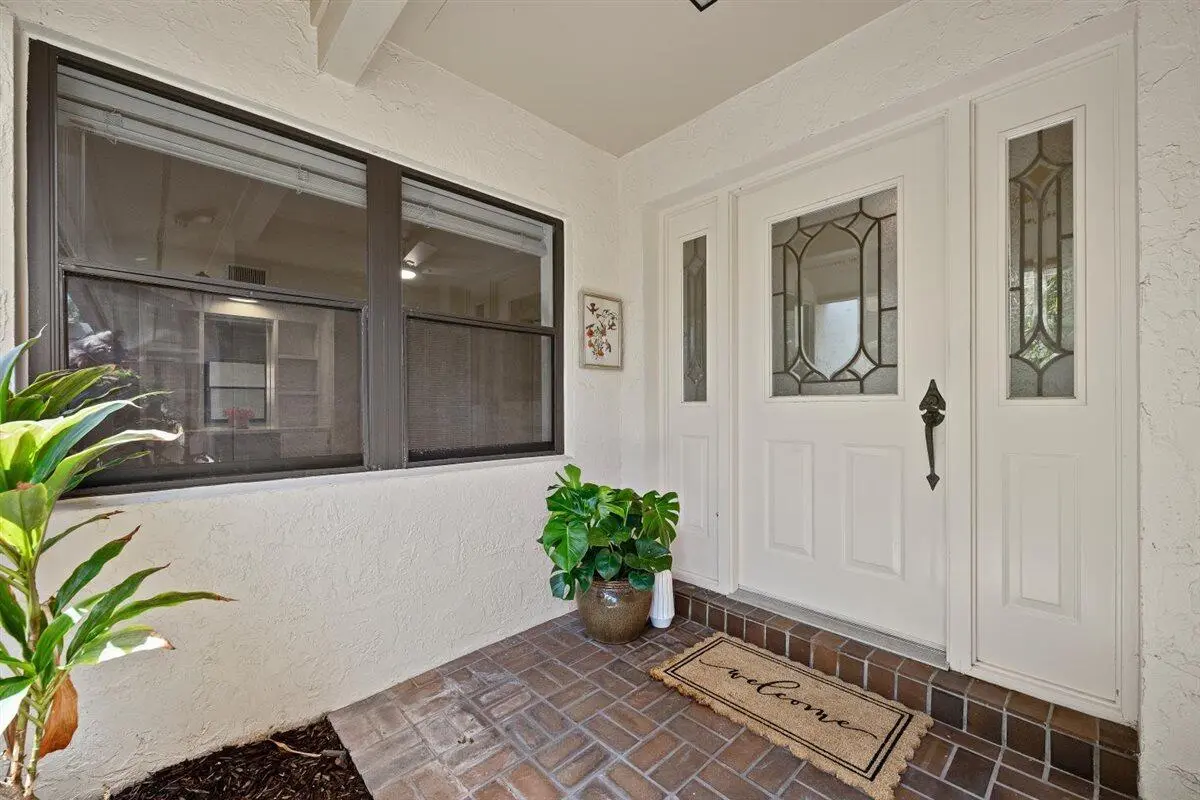 Front Porch at 17138 Waterbend Drive 117, Jupiter