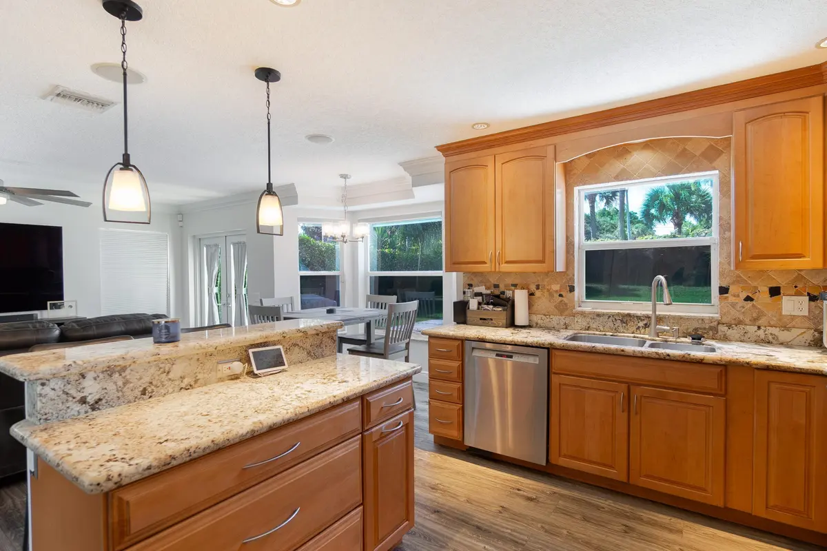 Updated Kitchen at 3920 Newport Avenue, Boynton Beach
