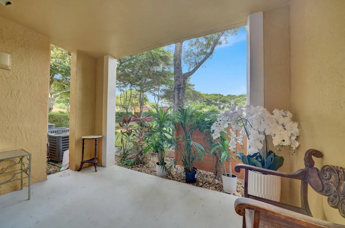 Patio at 110 Yacht Club Way 105, Hypoluxo