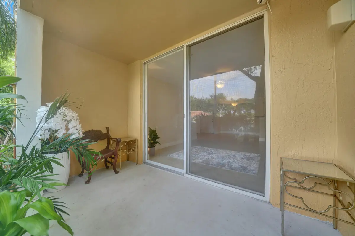 Patio at 110 Yacht Club Way 105, Hypoluxo