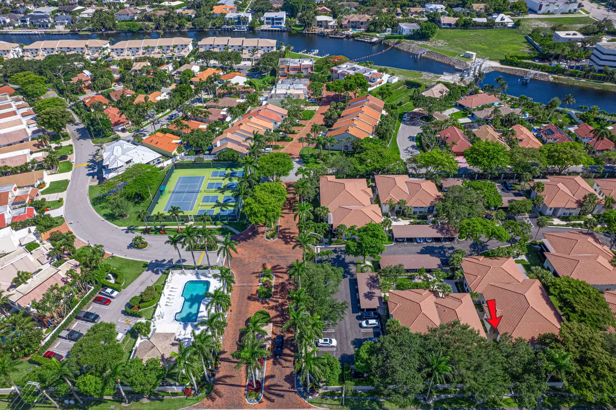 Aerial-5 at 85 PELICAN POINTE Drive 203, Delray Beach