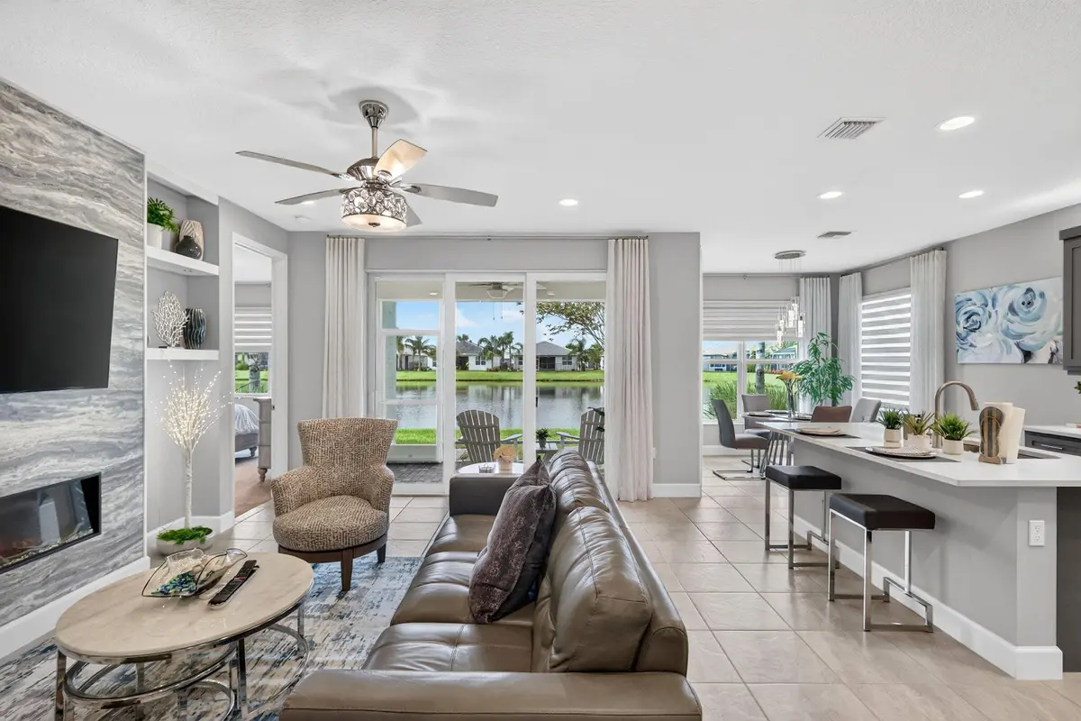 Open Concept at 11418 SW HAWKINS Terrace, Port St. Lucie