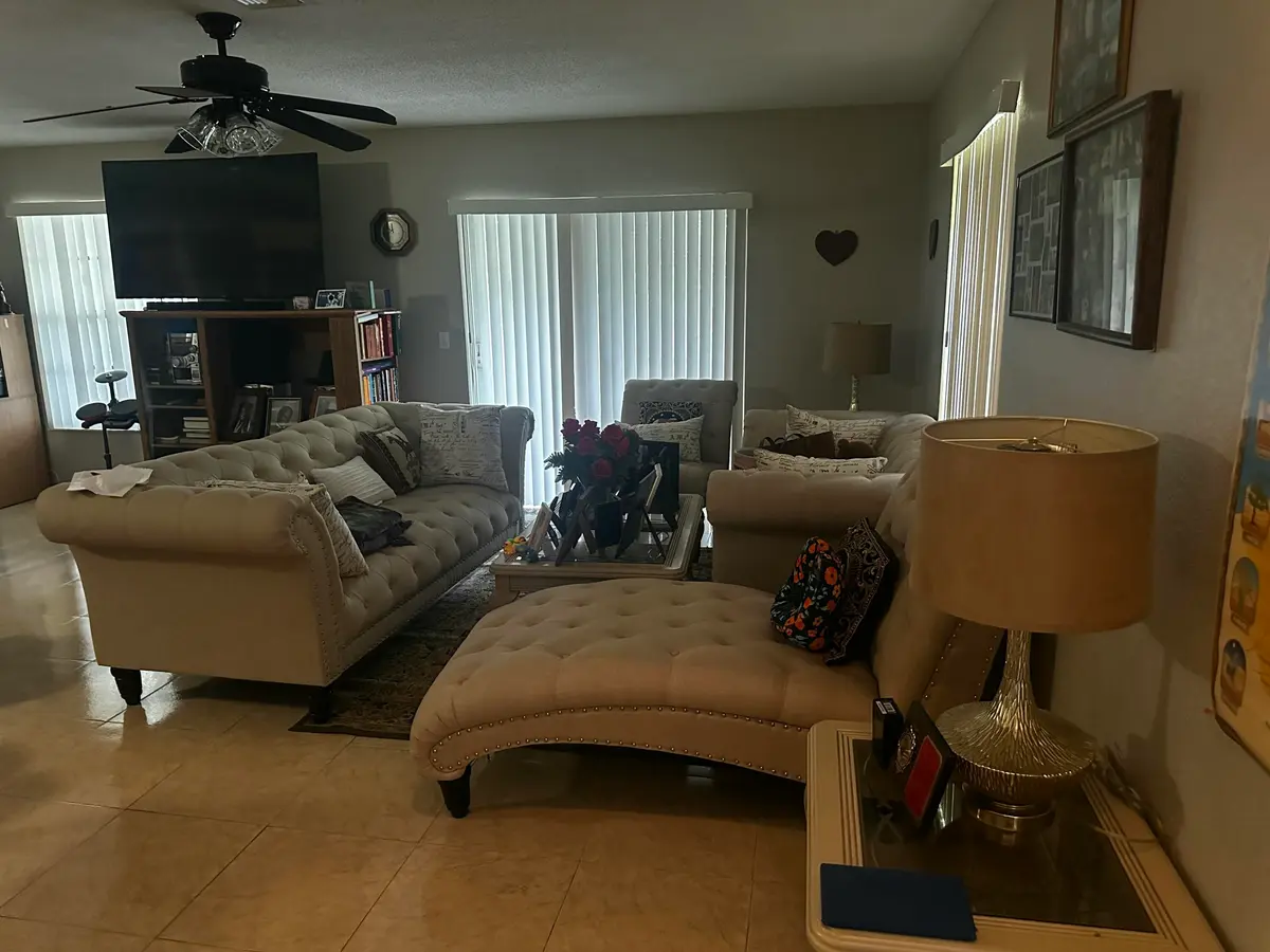 living room at 4140 Pine Hollow Circle, Greenacres