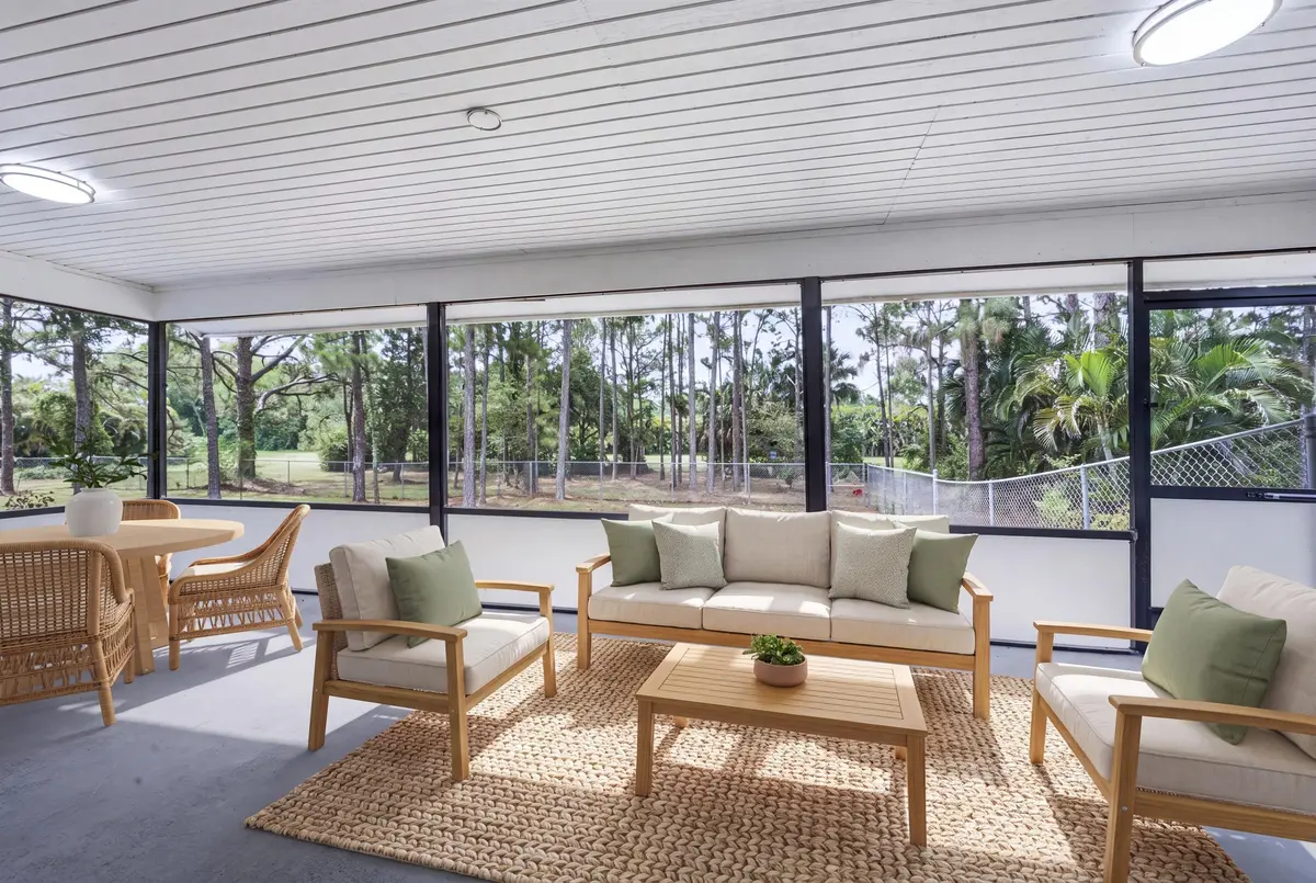 VIRTUAL STAGED PATIO at 7380 155TH Place, Palm Beach Gardens