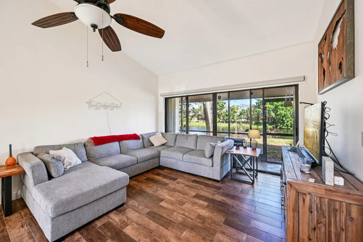 Living Room at 22 VIA DE CASAS SUR 103, Boynton Beach