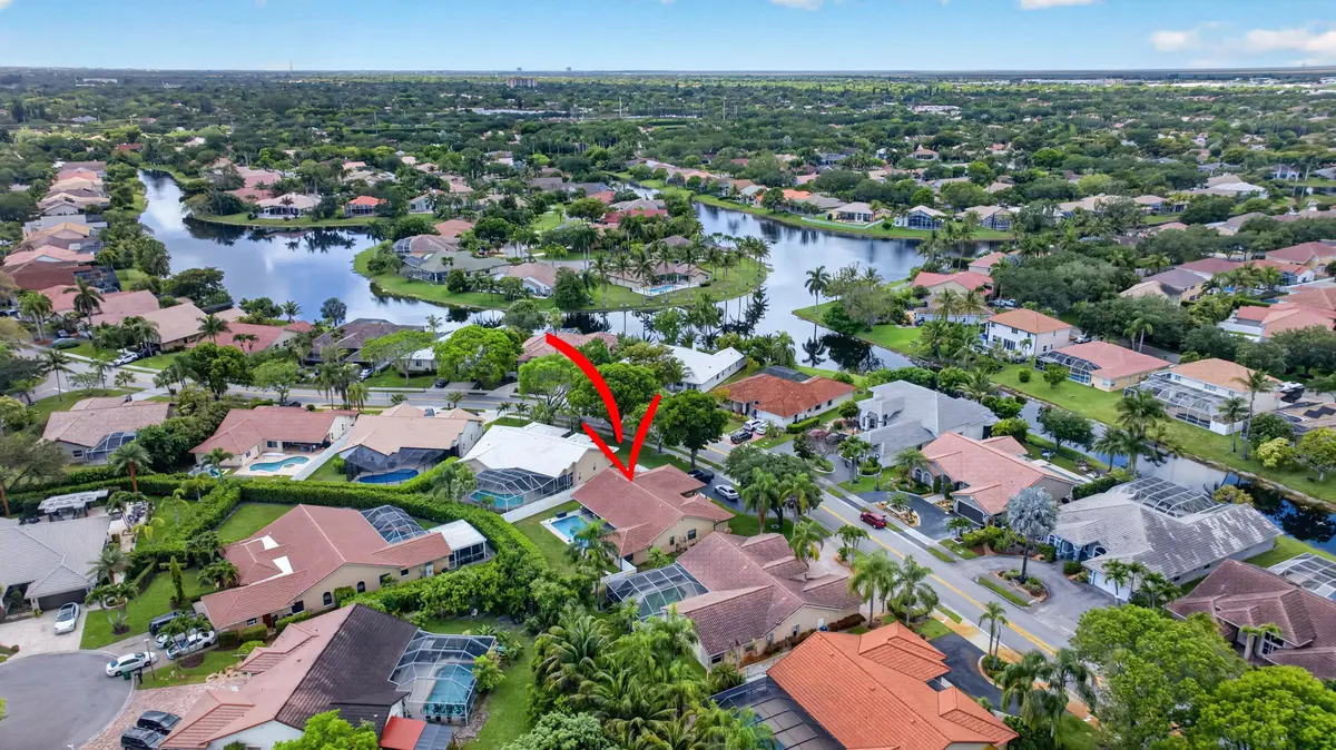Arial View at 5333 N Springs Way, Coral Springs