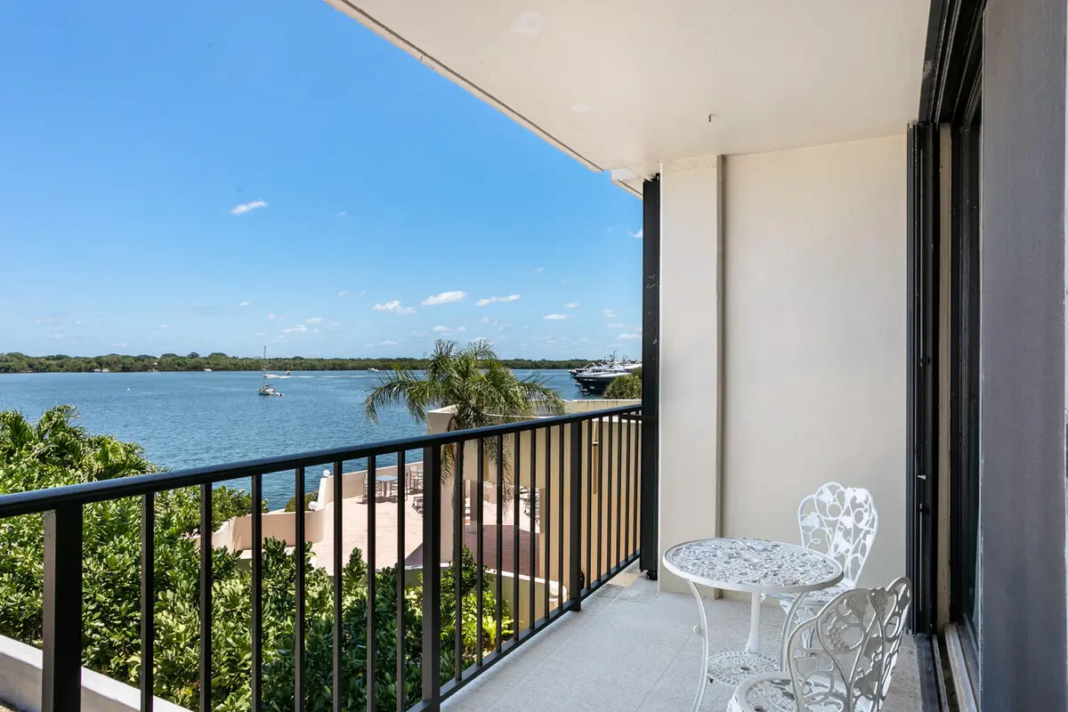 Balcony View at 130 LAKESHORE Drive 322, North Palm Beach