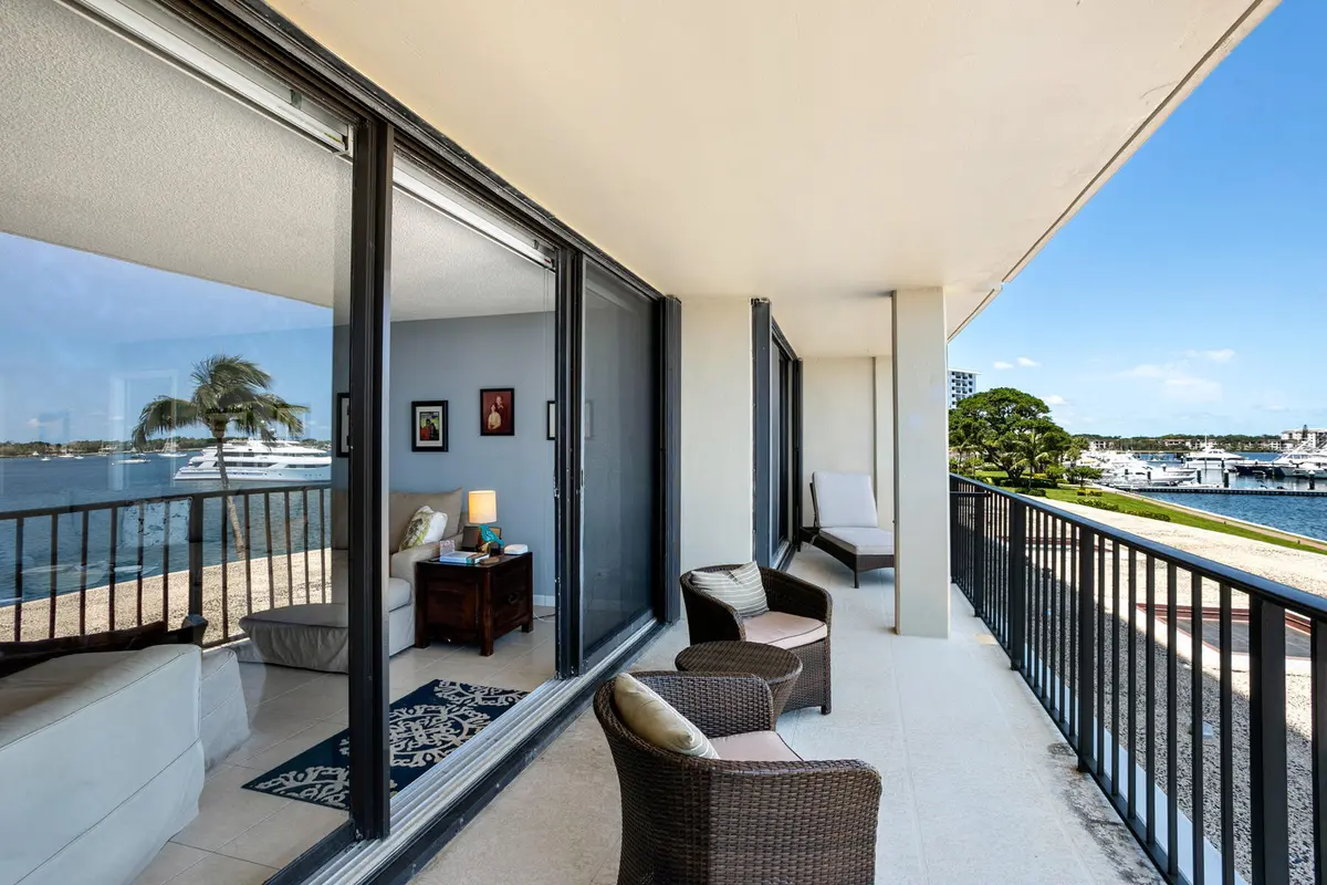 Balcony at 130 LAKESHORE Drive 322, North Palm Beach