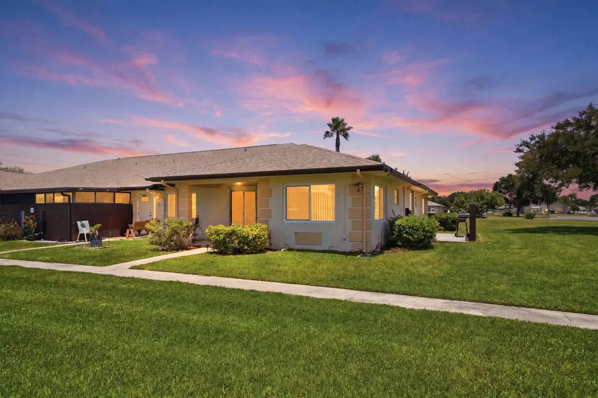 Front Corner at 5852 Dream Court 35D, Fort Pierce